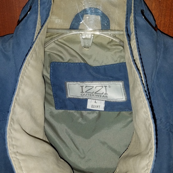 Woman's Blue Outerwear Utility Jacket L - Picture 2 of 6